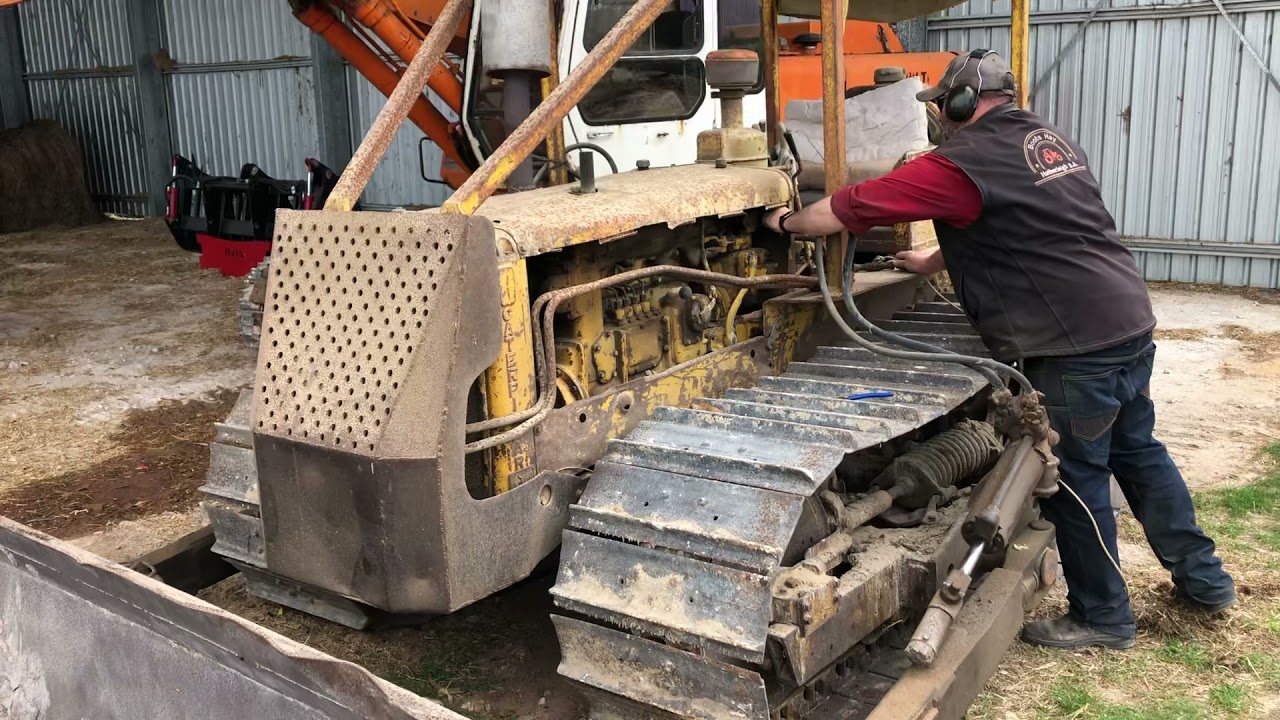 Firing up the old caterpillar d4-7u