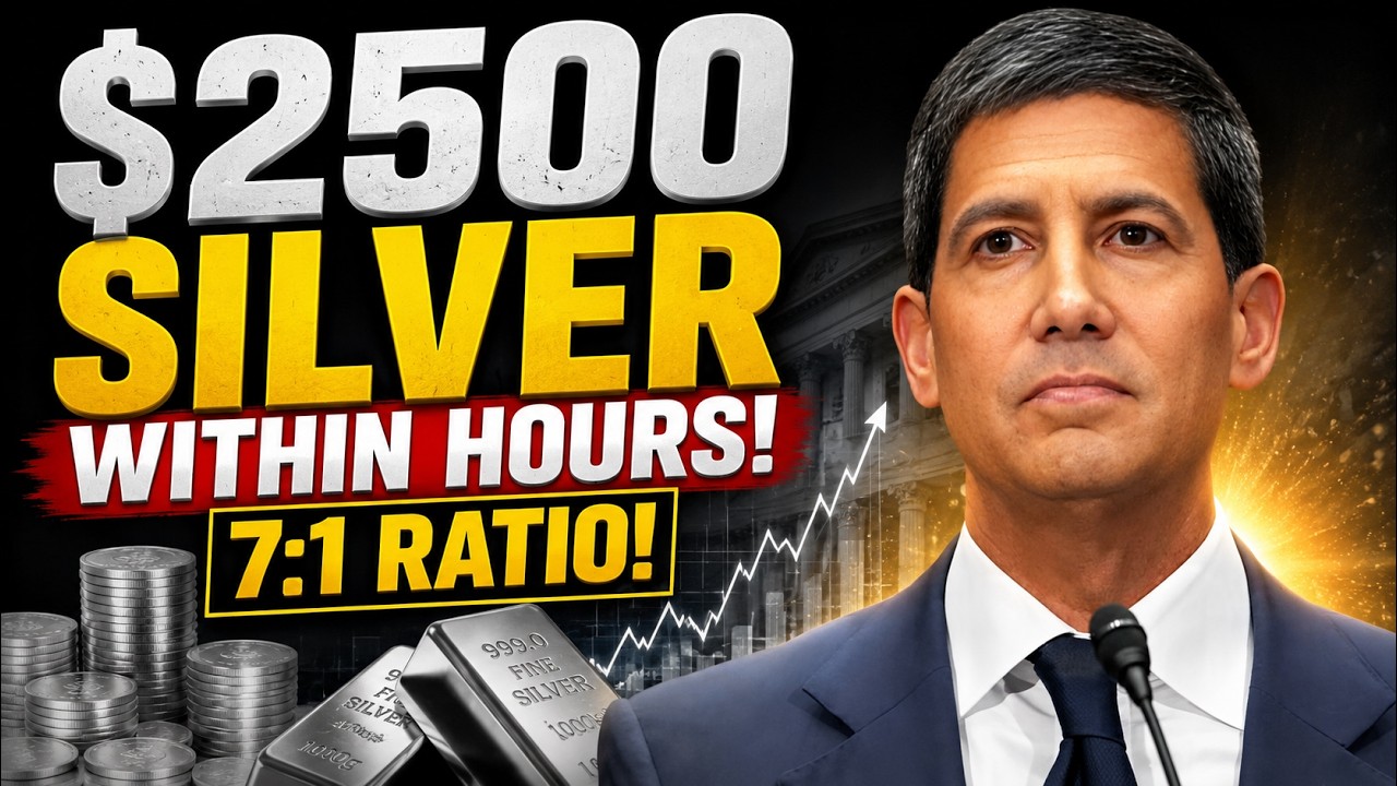 ALERT: GOLD TO SILVER RATIO COLLAPSING FAST? 7:1 SILVER REVALUATION EXPLAINED | KEVIN WARSH