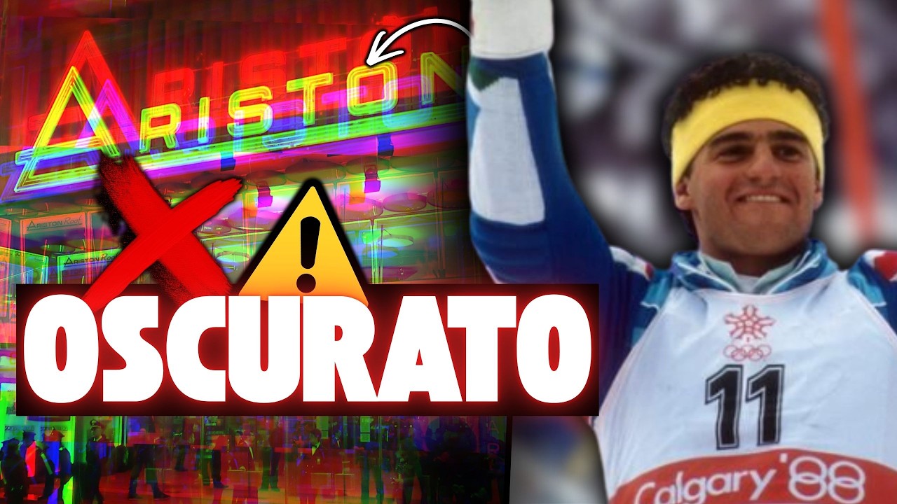 Quando la FINALE DI SANREMO si FERMÒ per Alberto Tomba ⛷️ | La Storia