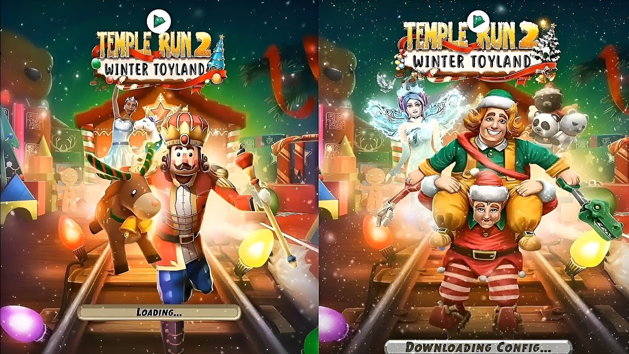 Temple Run 2 Winter Toyland 2020 Vs Temple Run 2 Winter Toyland 2021