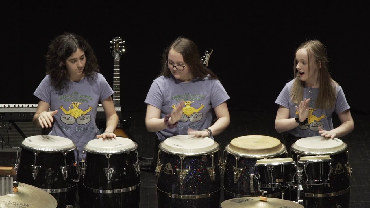 Chemutengure, Conga Party, I Just Can't Wait To Be King ~ The Louisville Leopard Percussionists