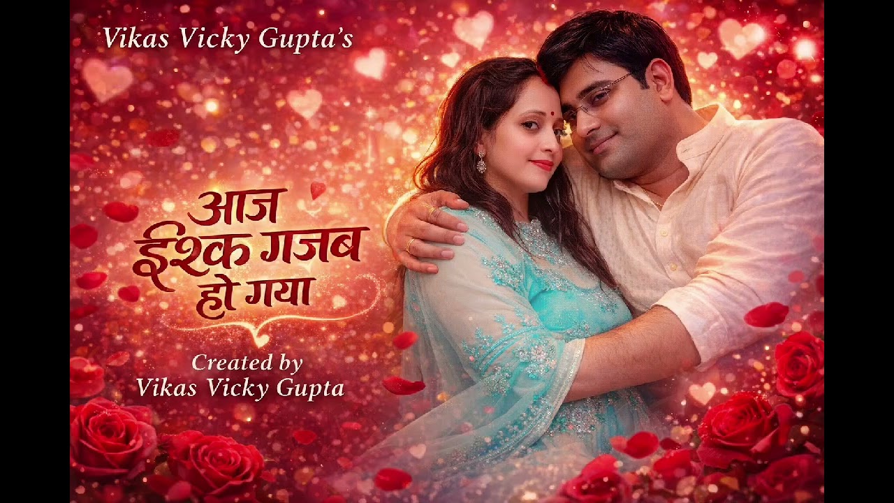 Aaj ishq gajab ho gaya created by Vikas Vicky Gupta 