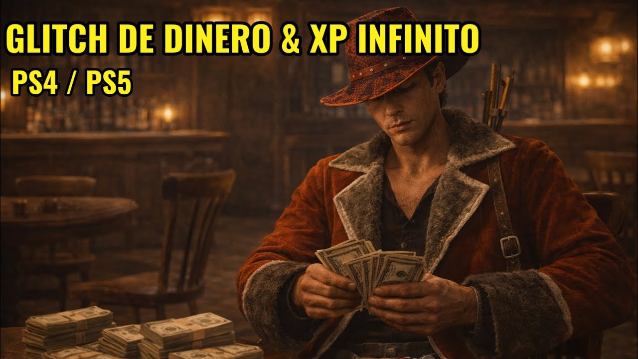 RED DEAD ONLINE - GLITCH DE XP & DINERO / SOLO - FÁCIL Y RÁPIDO - 2025