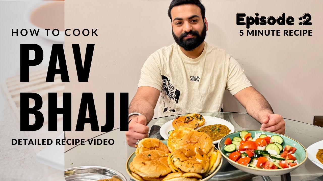 How to make Pav Bhaji | Street Food