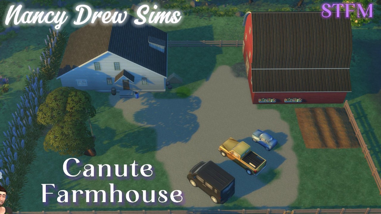 Sims 4 Build: Canute Farmhouse from Nancy Drew: Trail of the Twister