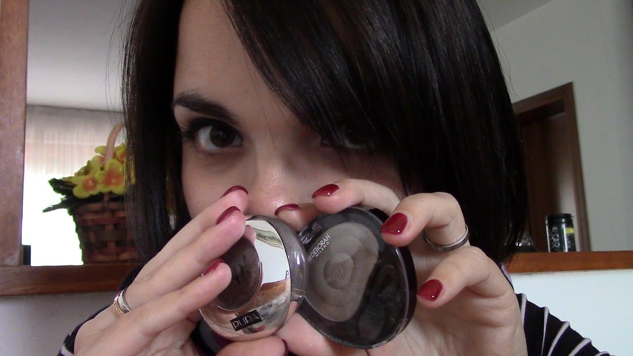ASMR ITA show and tell - My eyeshadow collection (i miei ombretti)