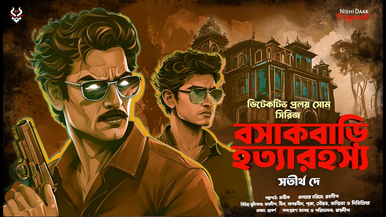 বসাকবাড়ি হত্যারহস্য - Goyenda Golpo Bangla | Bengali Detective Story | Suspense Story @nishidaak