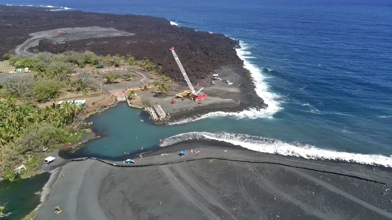 Pohoiki Boat Ramp Dredge (Oct. 11th 2025)