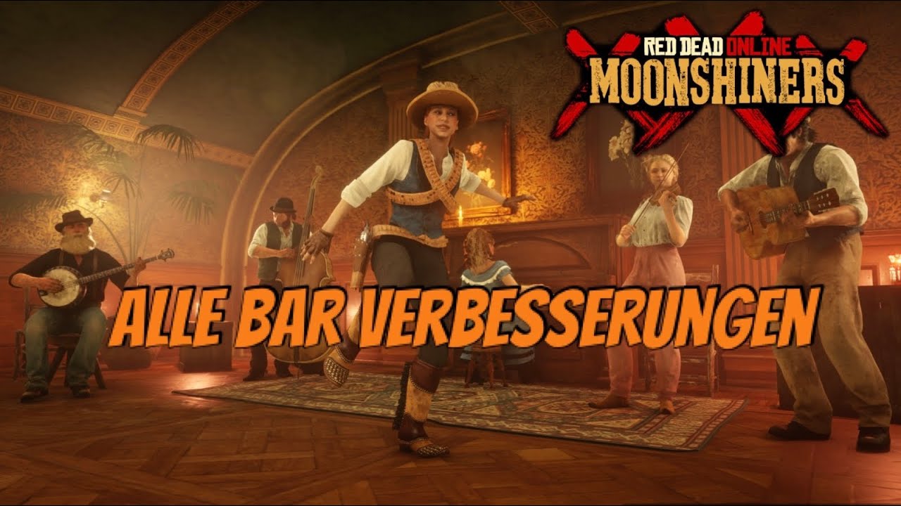 ✪ Red Dead Online | Alle Bar Verbesserungen [German] ✪