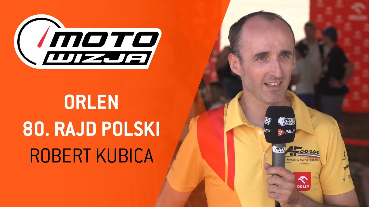 Robert Kubica gościnnie w Mikołajkach | #WRC ORLEN 80. Rajd Polski