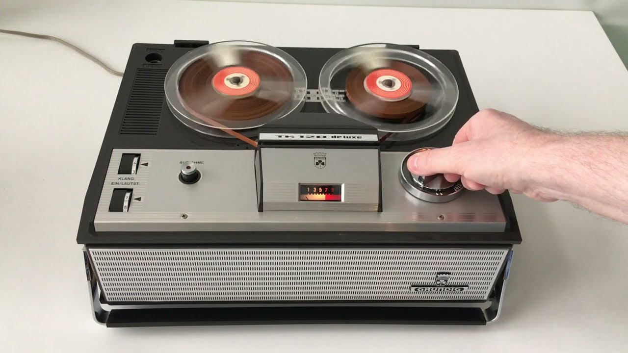 Grundig TK 120 de Luxe - Tonbandgerät (Mono) -  1967-69 [Play + Recording]