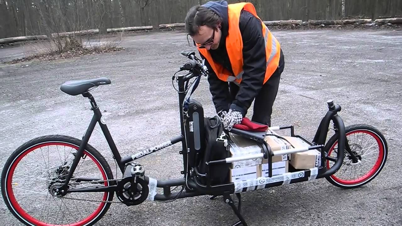 Brose Antrieb Testfahrt 2015 Cargobike Prototyp Erlkönig Pedalpower Long Harry Load 100 kg