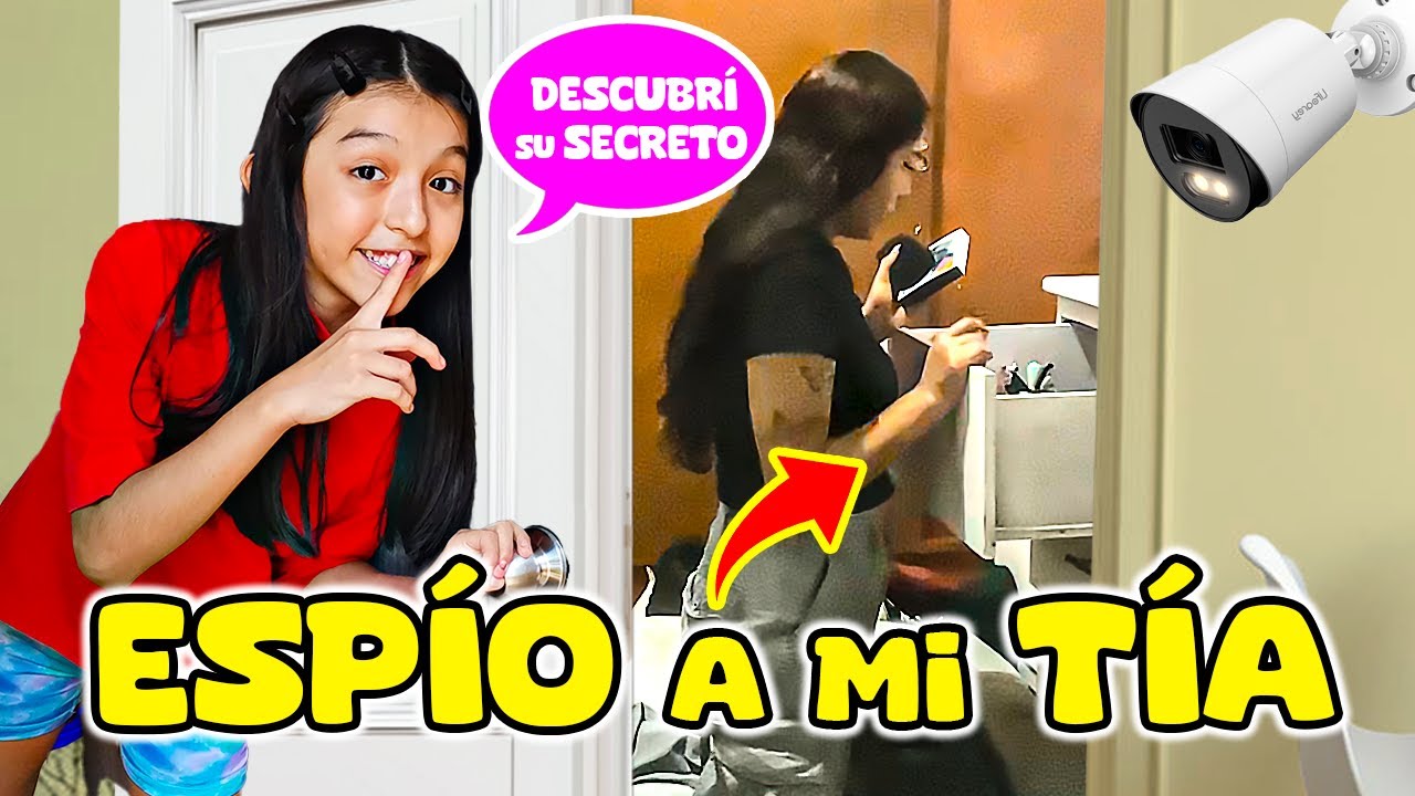 ESPIÓ A MI TÍA MICHI🤫 ¡DESCUBRÍ SUS SECRETOS!I Yo soy Aranza 💕