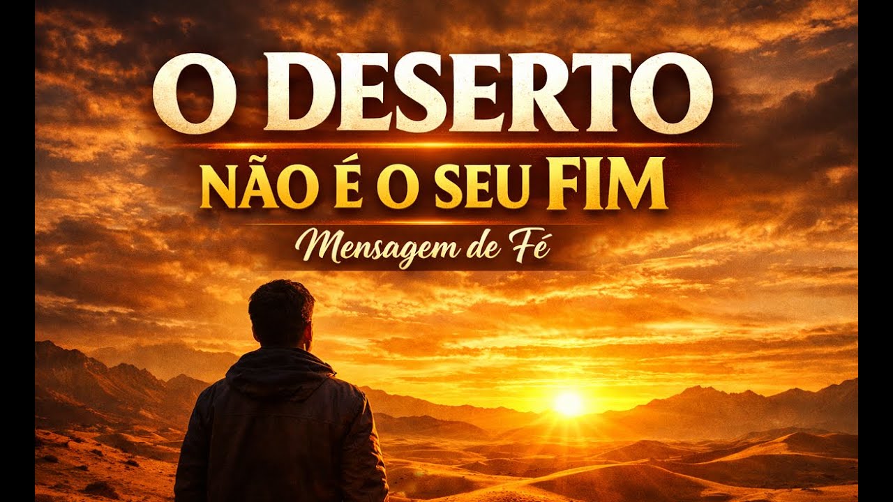 O Deserto Não é o Seu Fim | Uma Mensagem de Deus Para Você