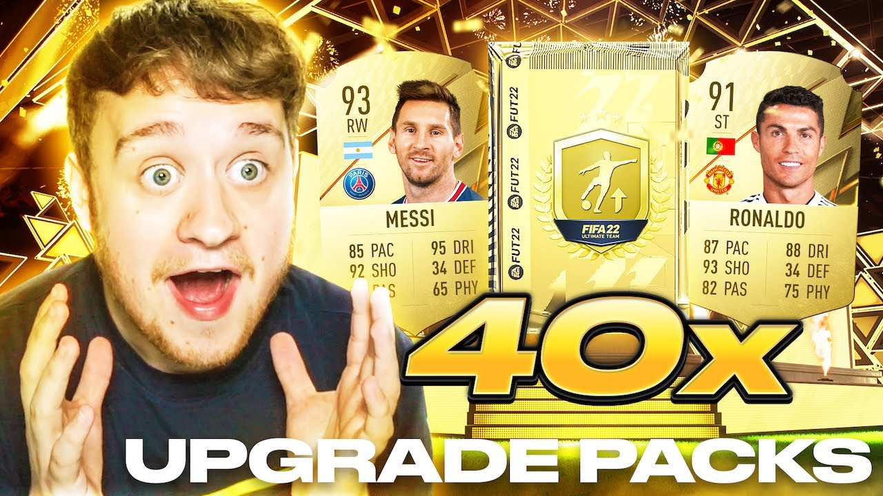 THESE ARE INSANE! OPENING 40X GOLD UPGRADE SBC PACKS! #FIFA22 ULTIMATE TEAM