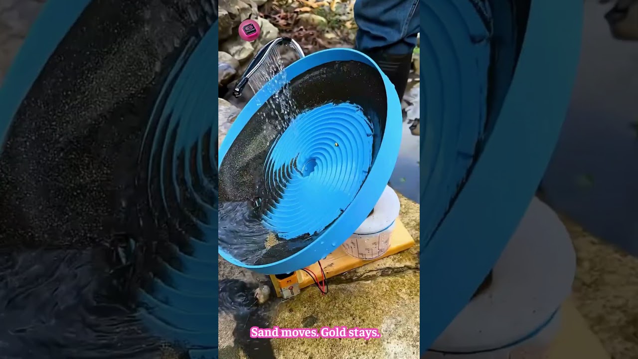 🏞️ This Simple Tool Separates Real Gold from River Sand 