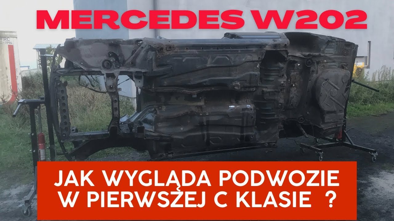 Mercedes W202 - naprawa blacharska kolejnego Mercedesa