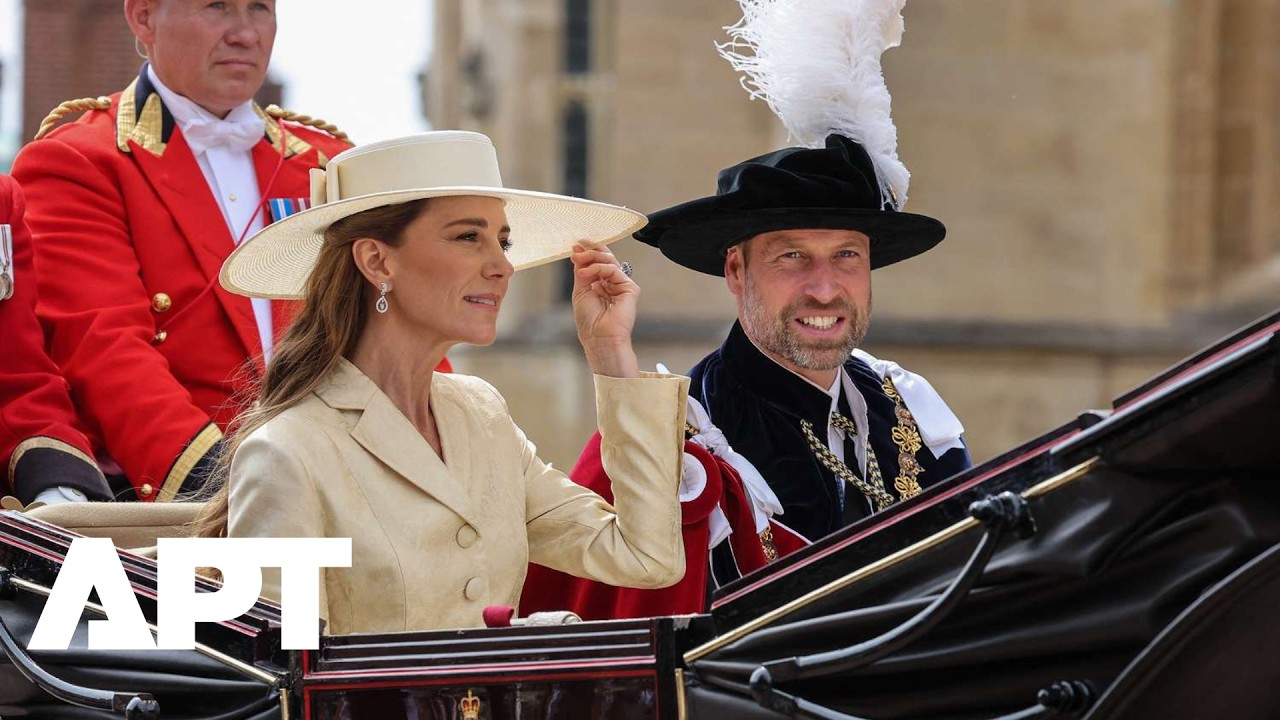 Royal Family Attends Order of the Garter Service at St George&rsquo;s Chapel in Traditional Ceremony | APT