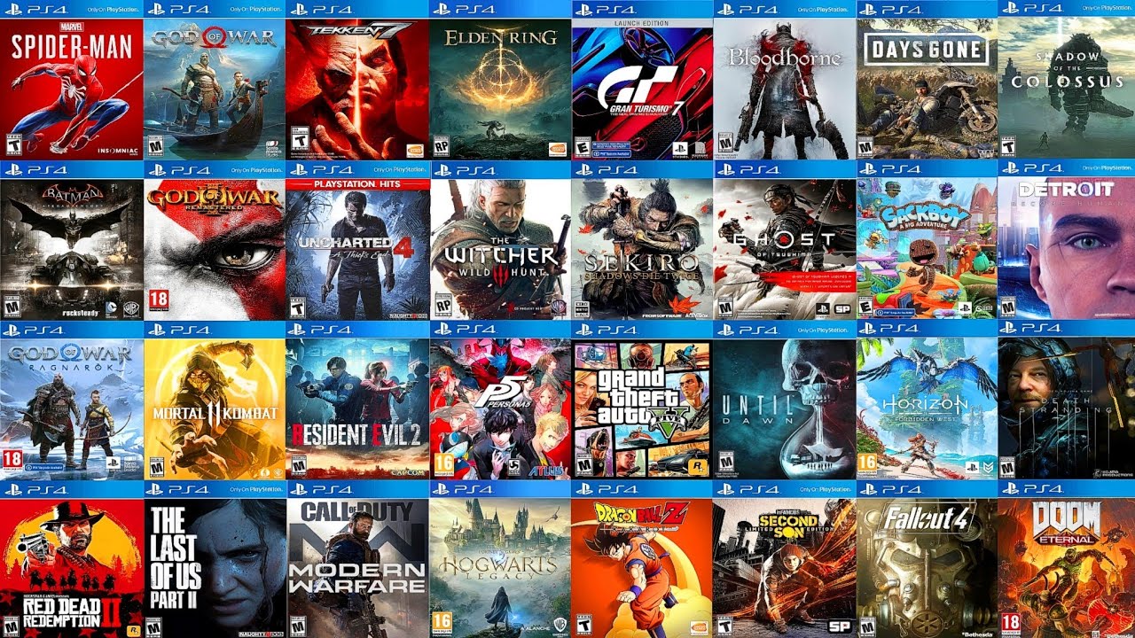 Top 100 Best PS4 Games of All Time | Best Playstation 4 Games