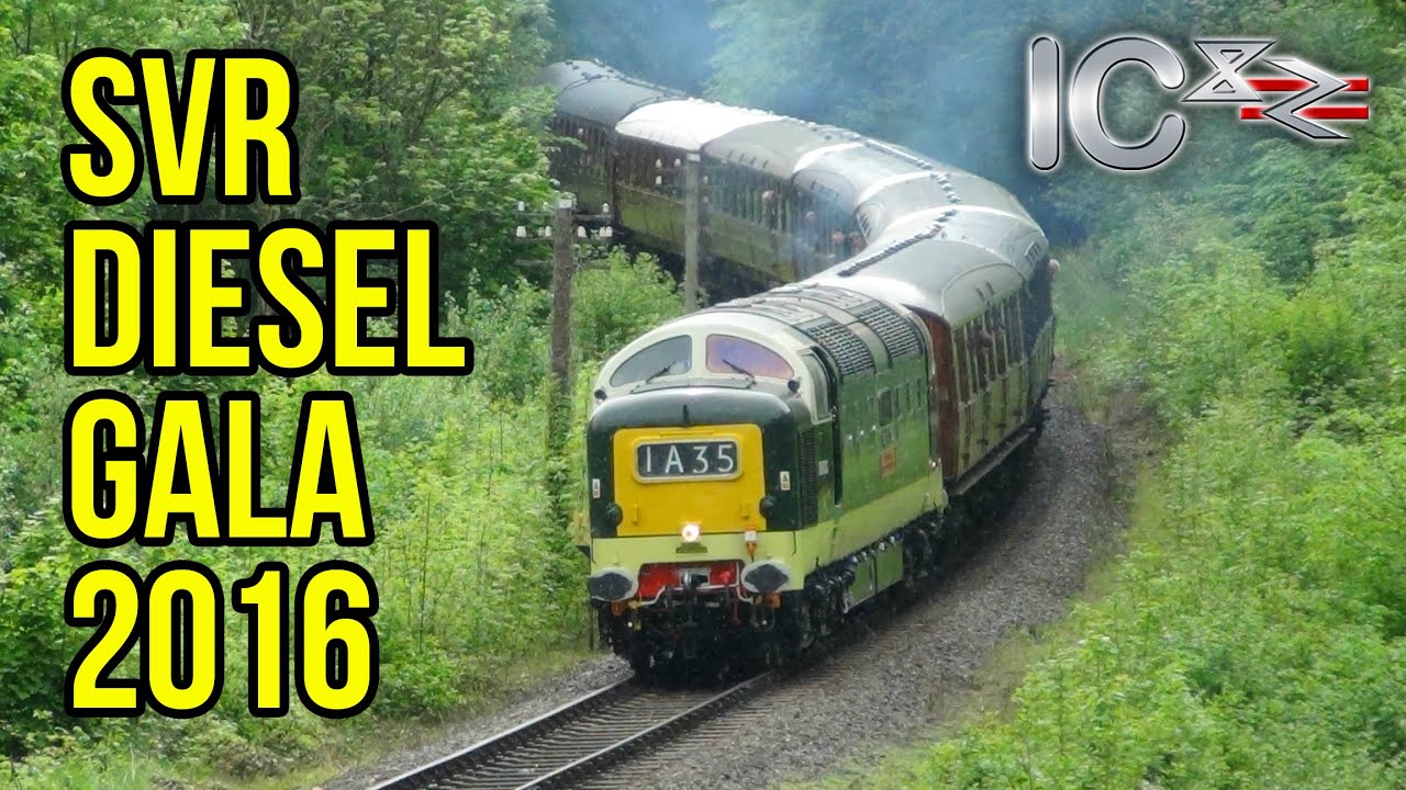 Severn Valley Railway Diesel Gala 2016 (Narrated)