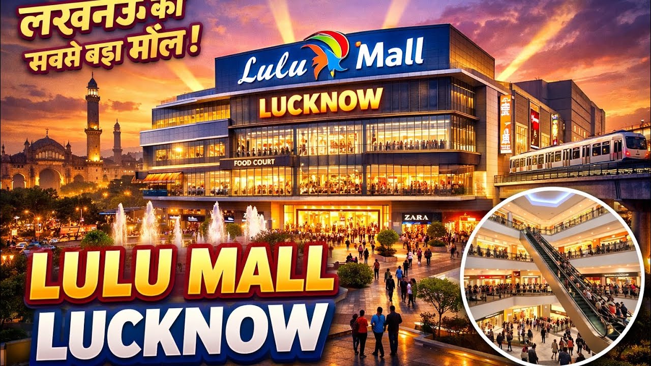 देखिये लूलू मॉल पूरा Video #shorts  #lulu #lucknow #viral #youtube #video  