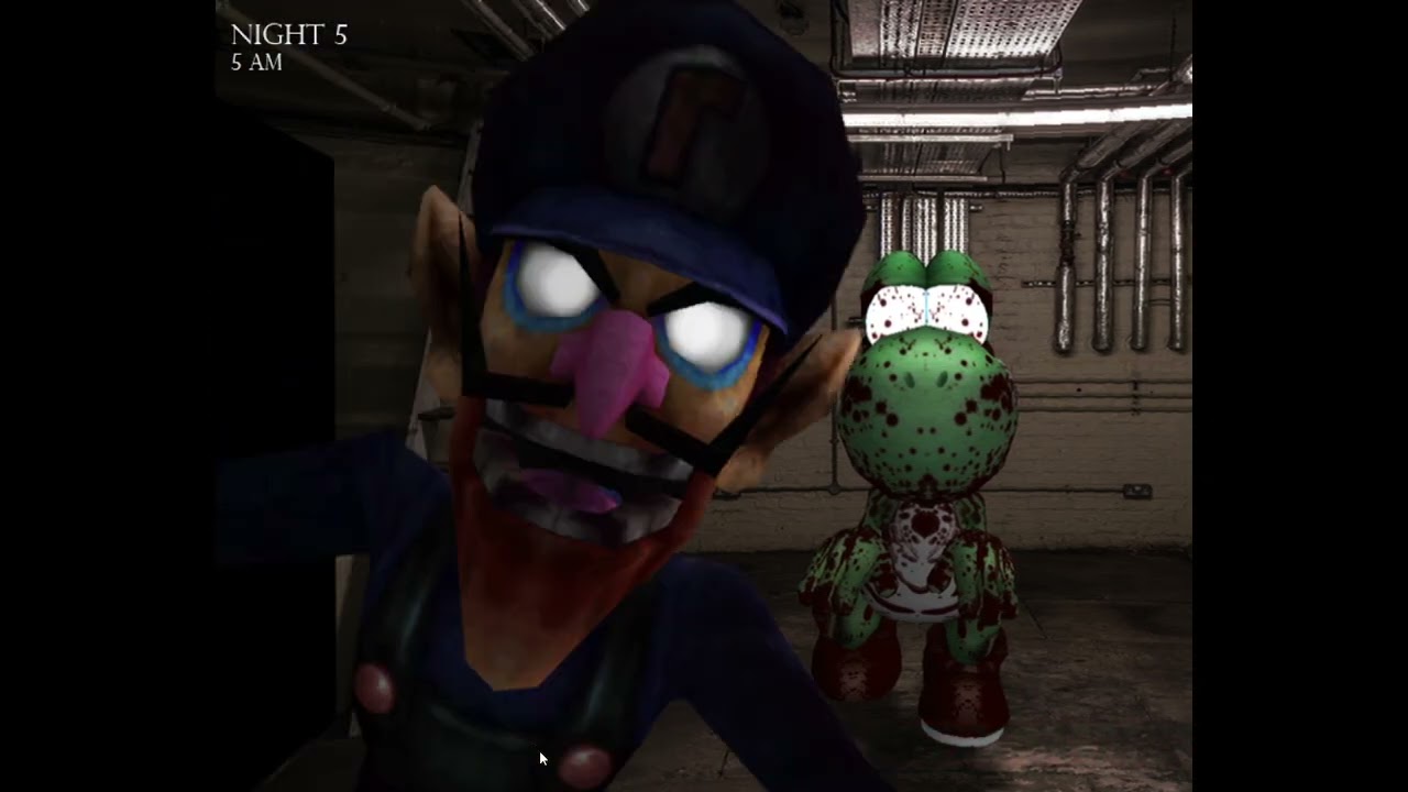 Those Nights at Wario's 3 Infinite Cycle (Night 5) Bad Ending