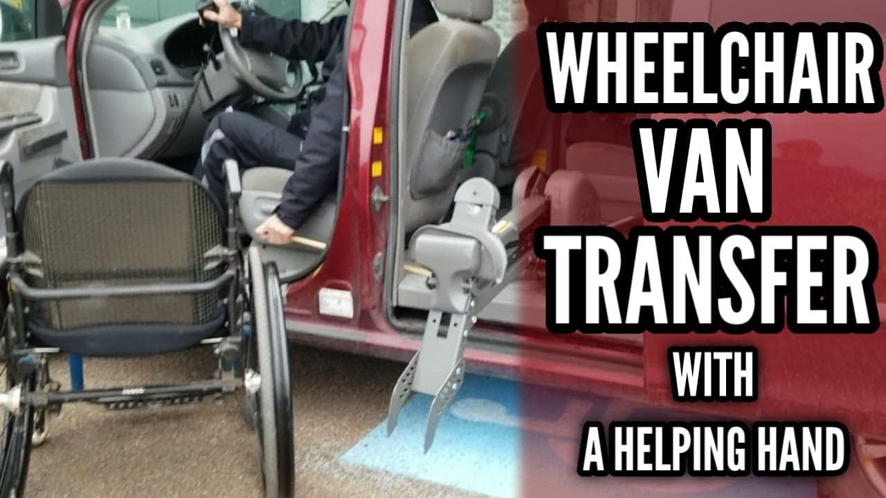 PARAPLEGIC WHEELCHAIR TO VAN TRANSFER #paralifetv #spinalcordinjury #disability #handicap #canada