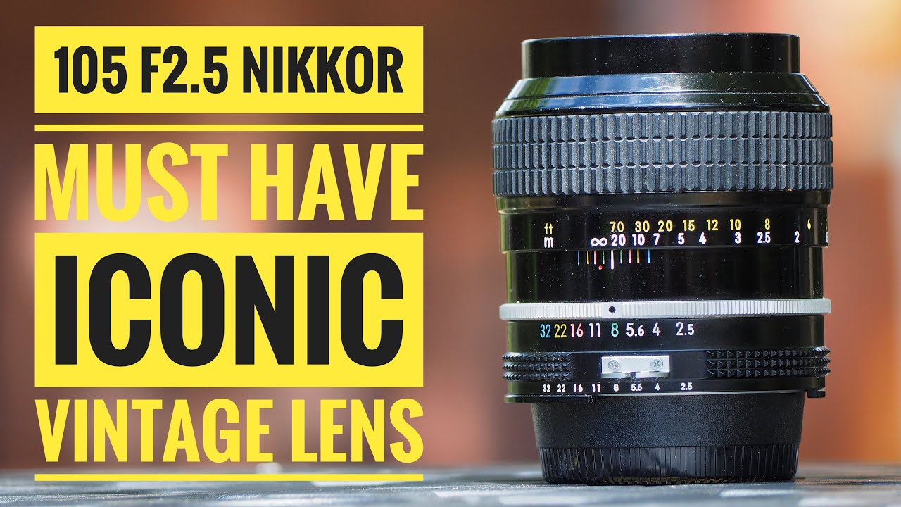 Riley and I Review the 105mm f2.5 Nikkor.  A Must Have, Iconic Vintage Lens