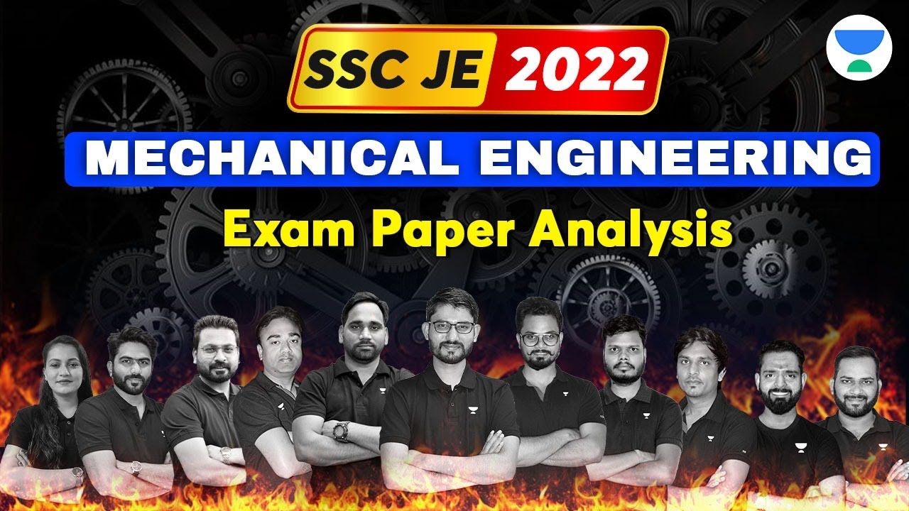 SSC JE 2022 | Exam Paper Analysis | Mechanical Engineering