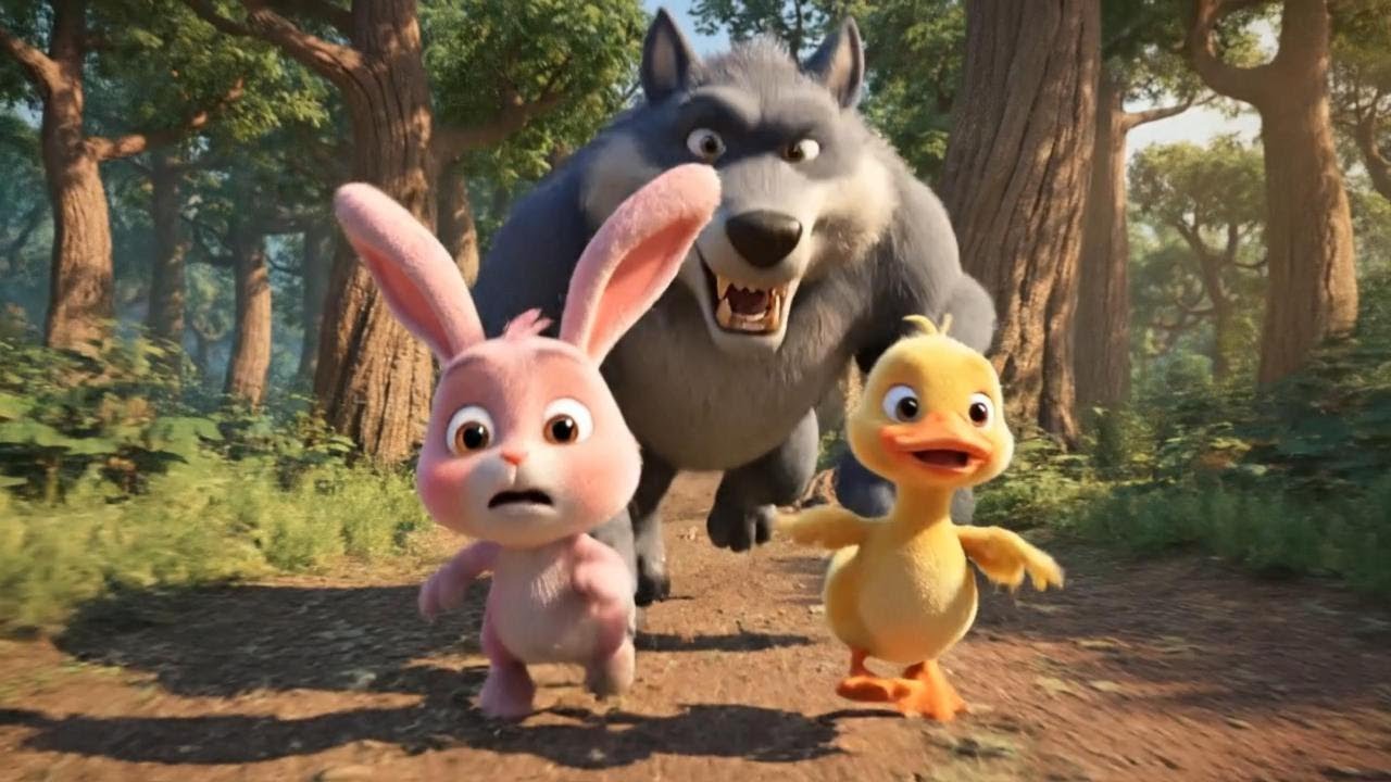 Dodo y Roro Escapan del Lobo 🐺 Ep.5  Aventura Infantil en el Bosque 🌲  Historia Animada
