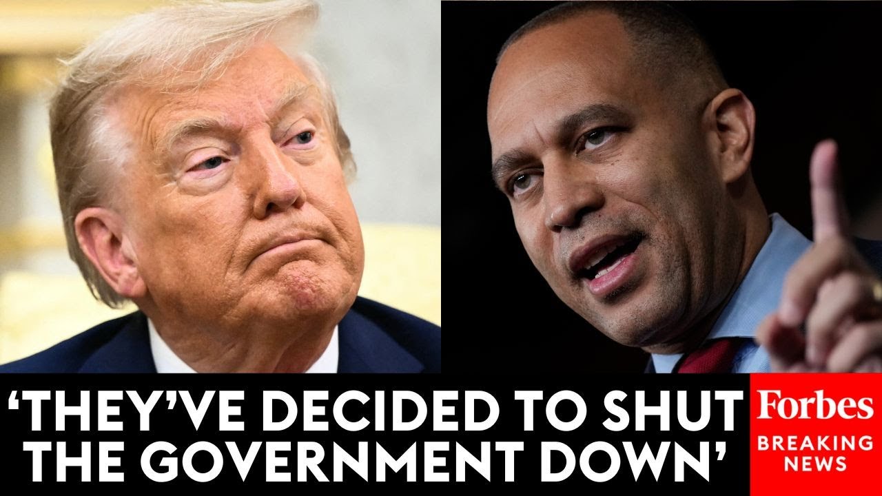 JUST IN: Hakeem Jeffries Blasts Donald Trump Ahead Of Looming Government Shutdown
