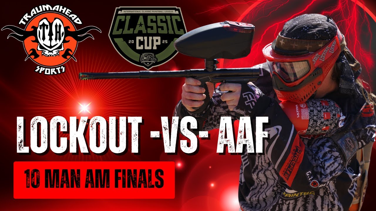 Paintball | Lockout v AAF am finals | TRAUMAHEAD