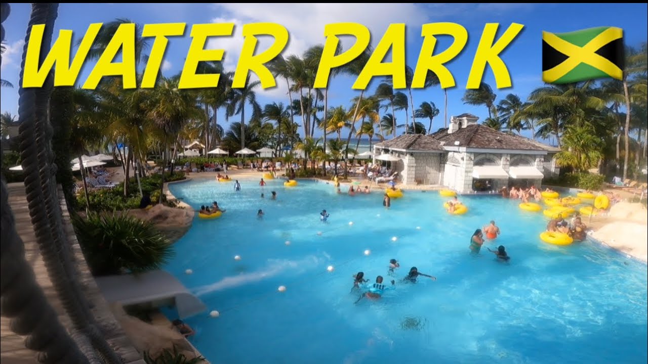 JAMAICA WATERPARK at HILTON ROSE HALL HOTEL RESORT including 280 Feet Water Slide ✨ Montego Bay ✨