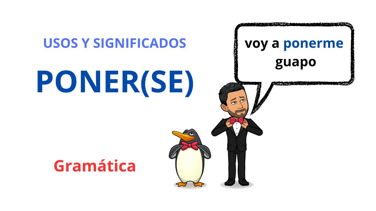 ✅El verbo PONER(SE) en Español✅ Usos y significados de PONER 💯Aprender Español💯 Learn Spanish.