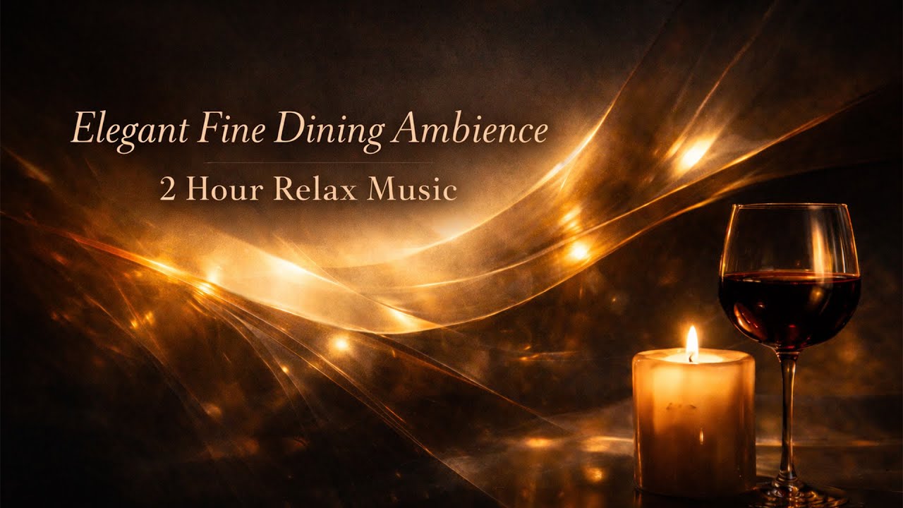 Elegant Fine Dining Ambience | 2 Hour Relax Music