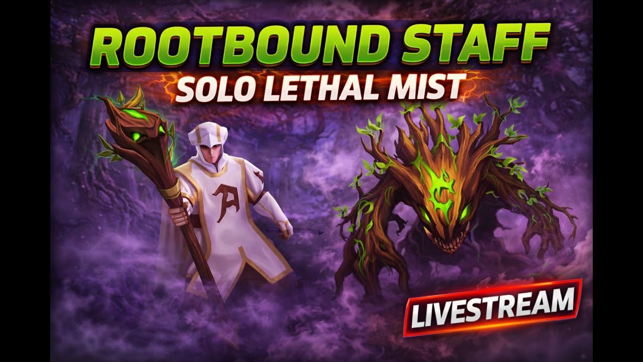 SOLO ROOTBOUND MISTS PvP 💀 Shapeshifter Staff Gameplay | Albion Online | Still_Evading