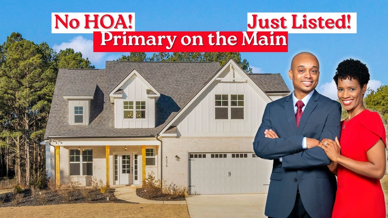 New Homes in Atlanta | $525K New Construction on Nearly 1 Acre in McDonough GA (No HOA!)