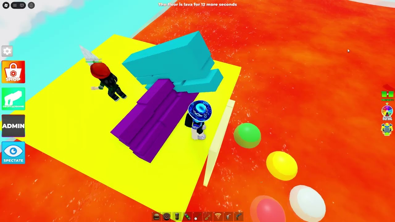 Igorify plays Roblox the floor is lava