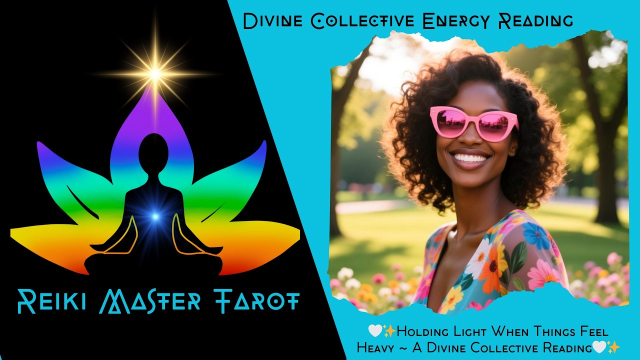 🤍✨HOLDING LIGHT WHEN THINGS FEEL HEAVY ~ A DIVINE COLLECTIVE READING🤍✨