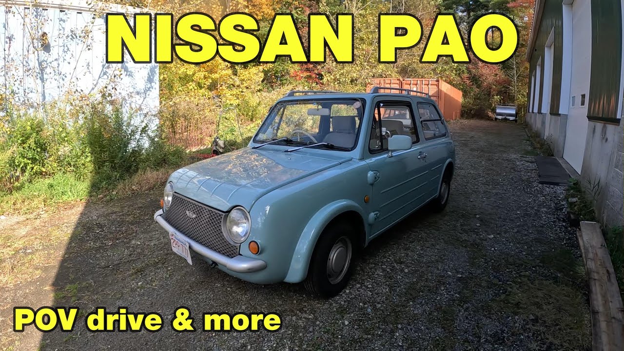 Nissan Pao drive and chat + a warehouse full of cool classic microcars