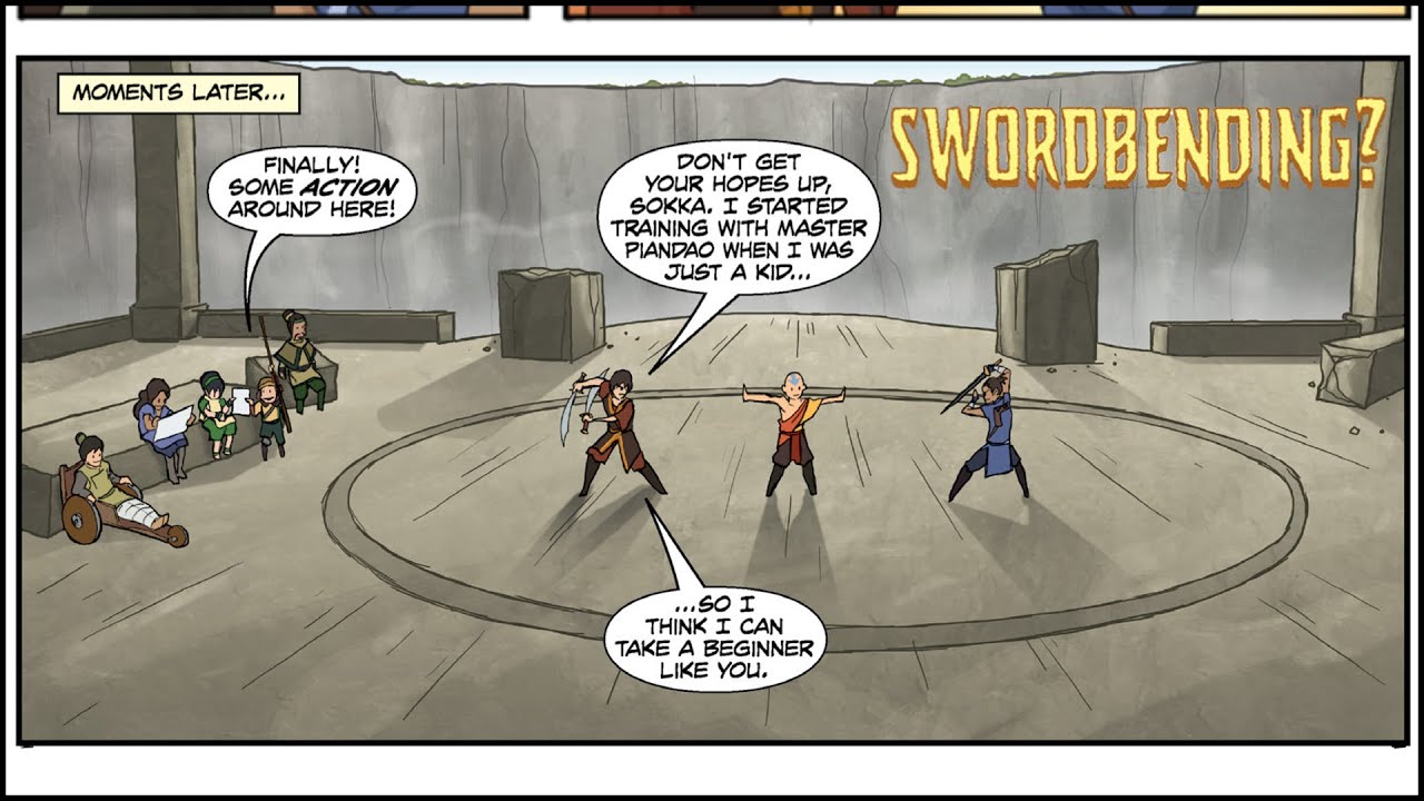 Swordbending - The Lost Adventures - Avatar: The Last Airbender