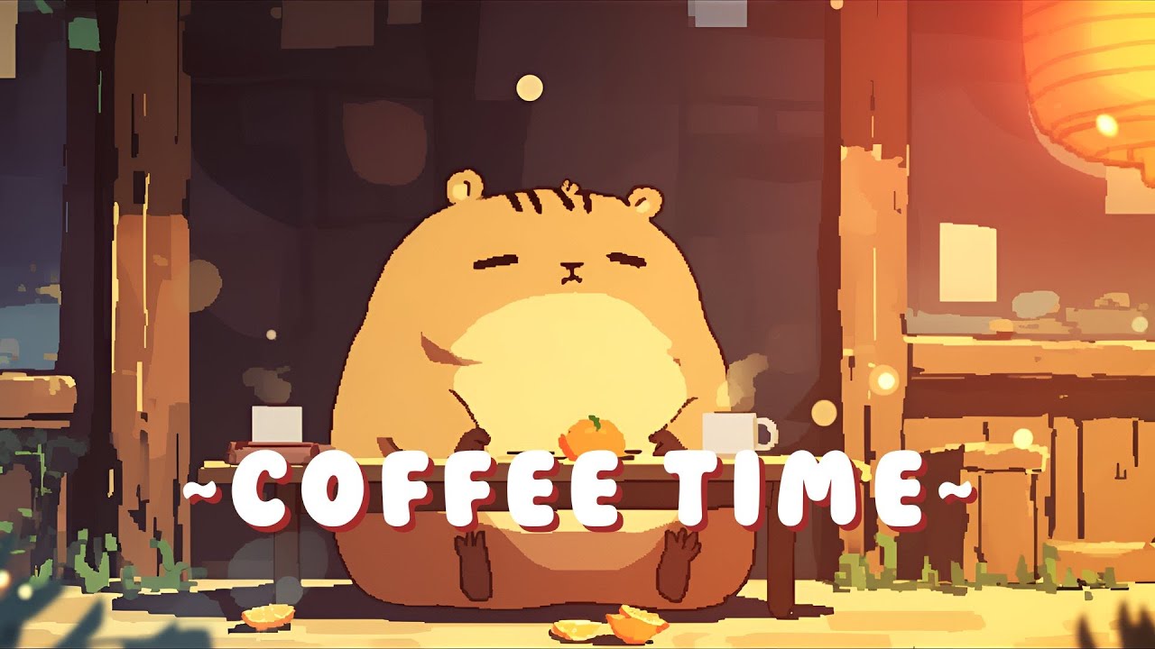 Capybara Music Corner - Calm Music for Focus & Study ~ Chill Session ~ 🦫 🎮 ☕