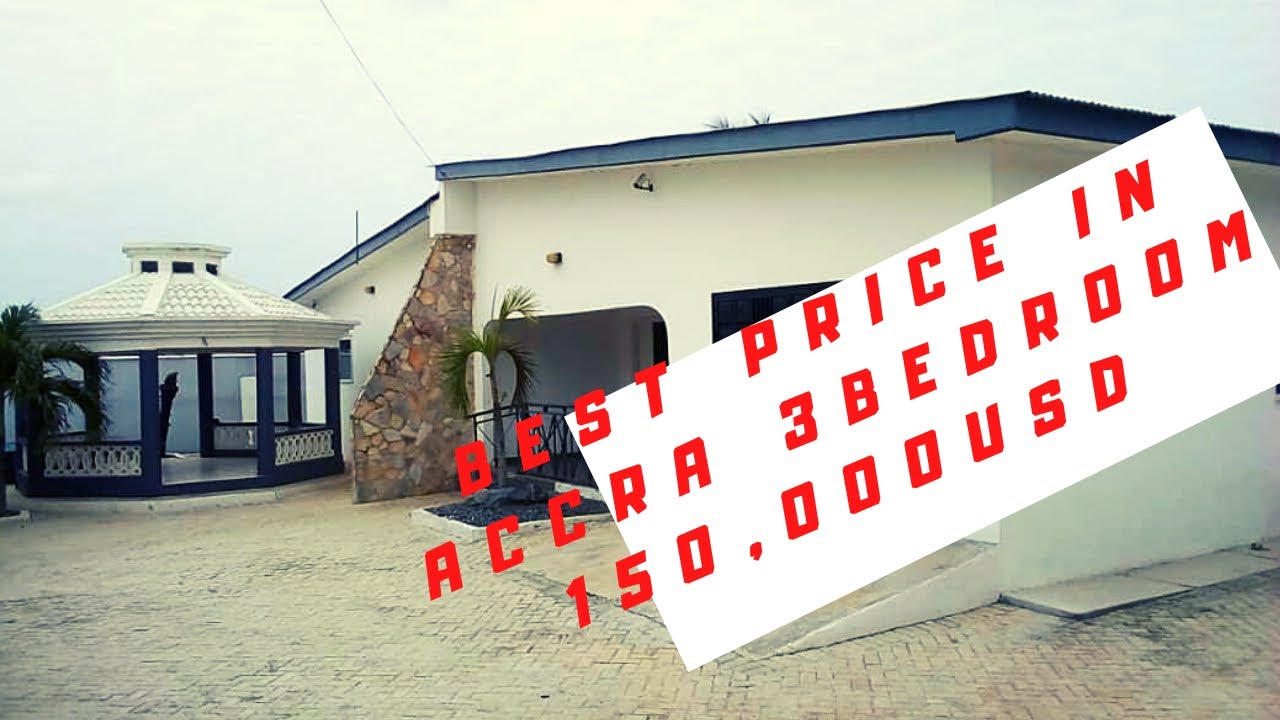 SIMPLE LUXURIOUS 3 BEDROOM HOUSE WITH BOYS QUARTERS FOR SALE AT ACCRA-GHANA , REGIMANUEL EST SPINTEX
