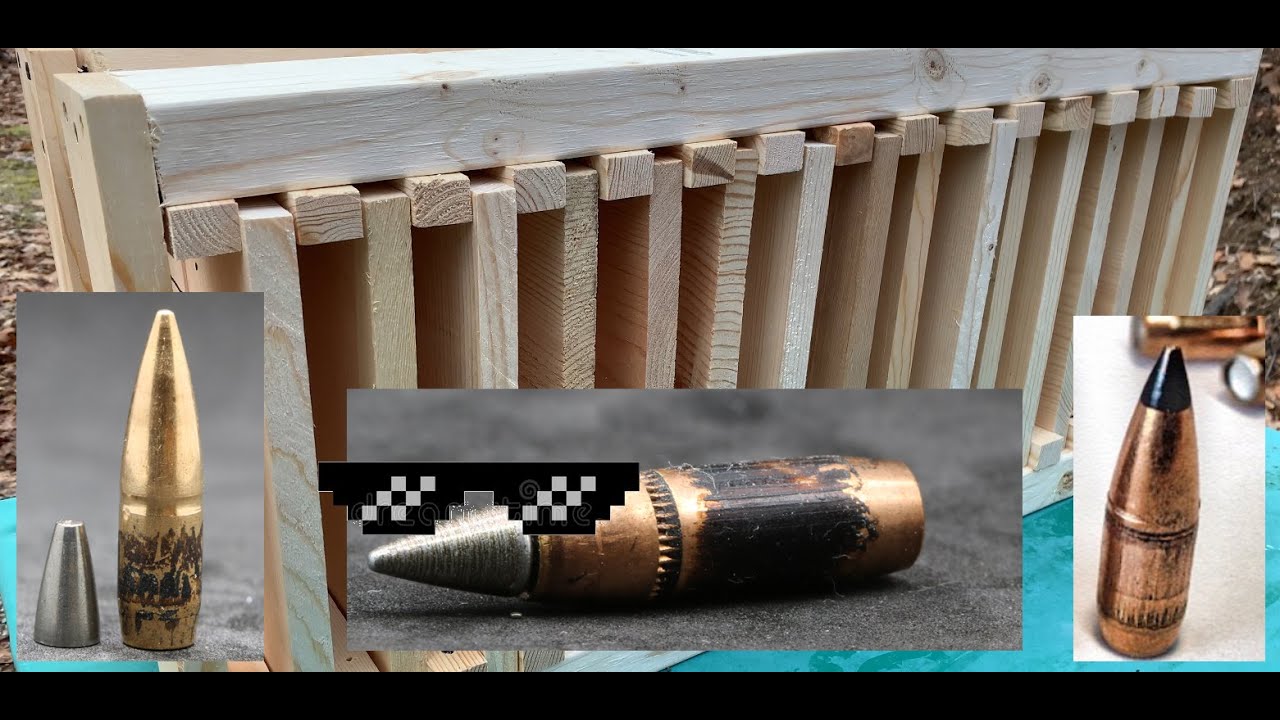 Сосновая доска «Коробка правды» против M193, M855A1, M855