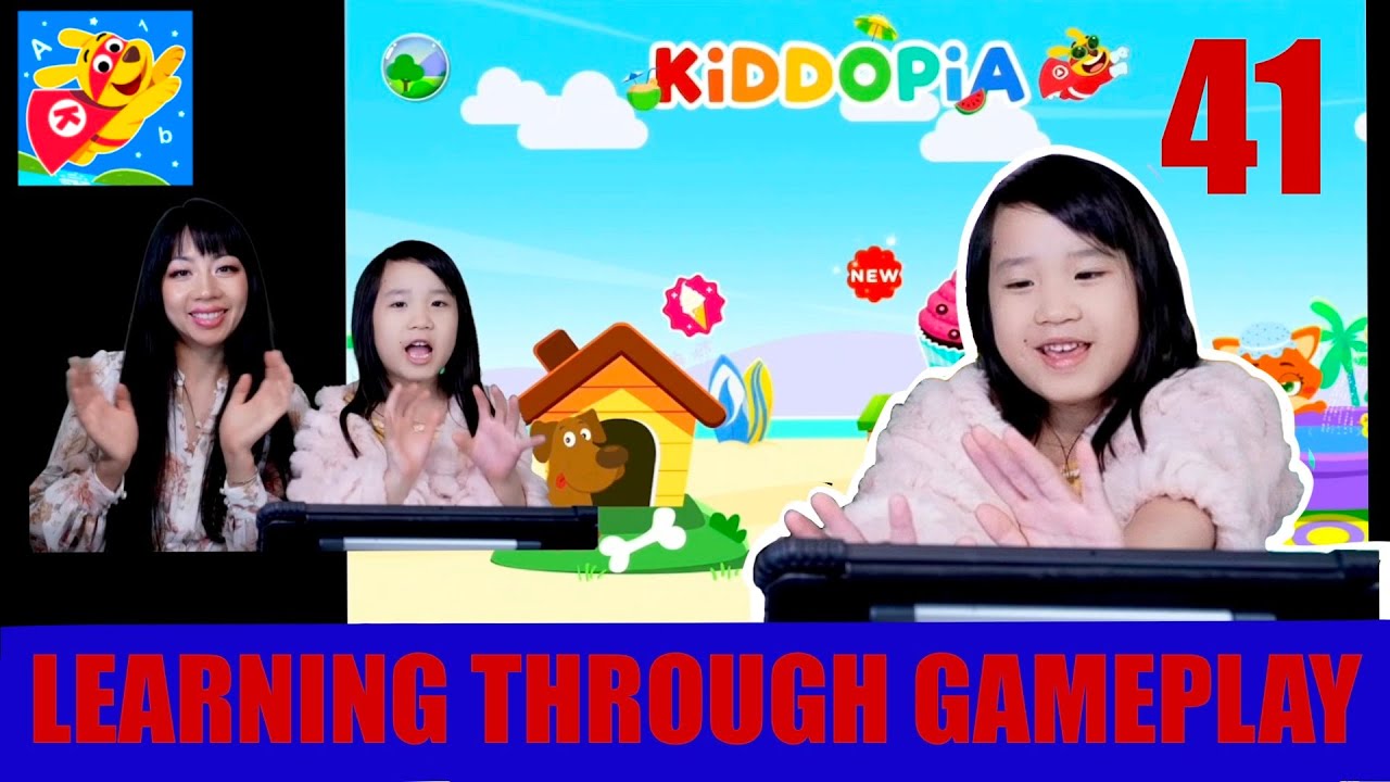 KIDDOPIA | E41 | We had fun playing Kiddopia's new updates! Have family fun learning with Ella!