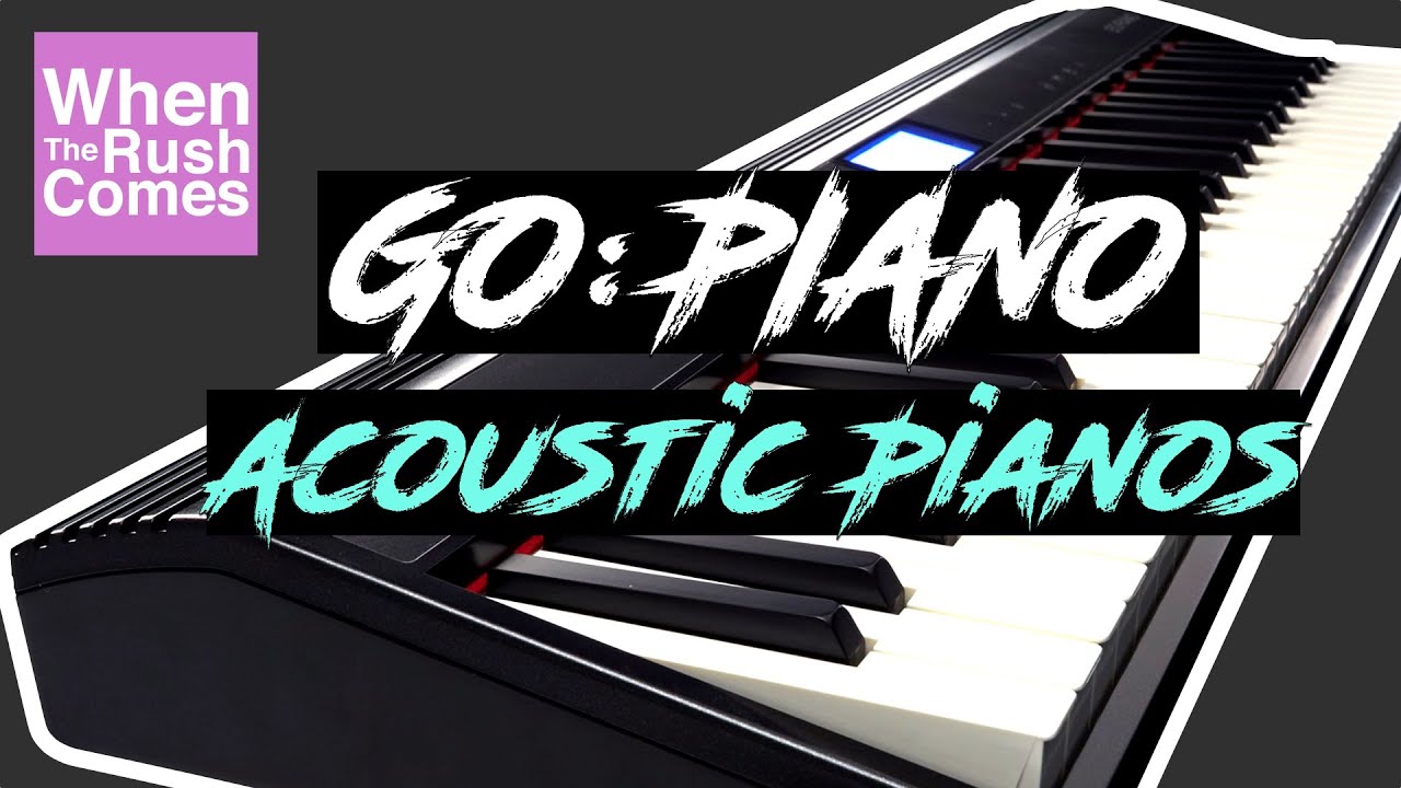 Roland GO:PIANO | All Acoustic Piano (sounds demo)