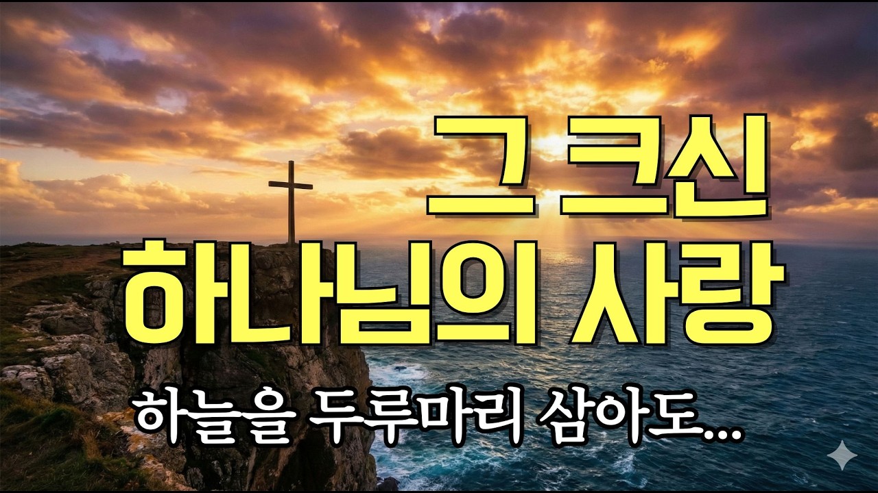 새찬송가 304장 '그 크신 하나님의 사랑' | 하늘보다 높고 바다보다 깊은 | 웅장한 오케스트라 깊은 묵상 (8분) 한국인이 사랑하는 찬송가ㅣ찬송가+연주ㅣ물결같은 감동의 찬양