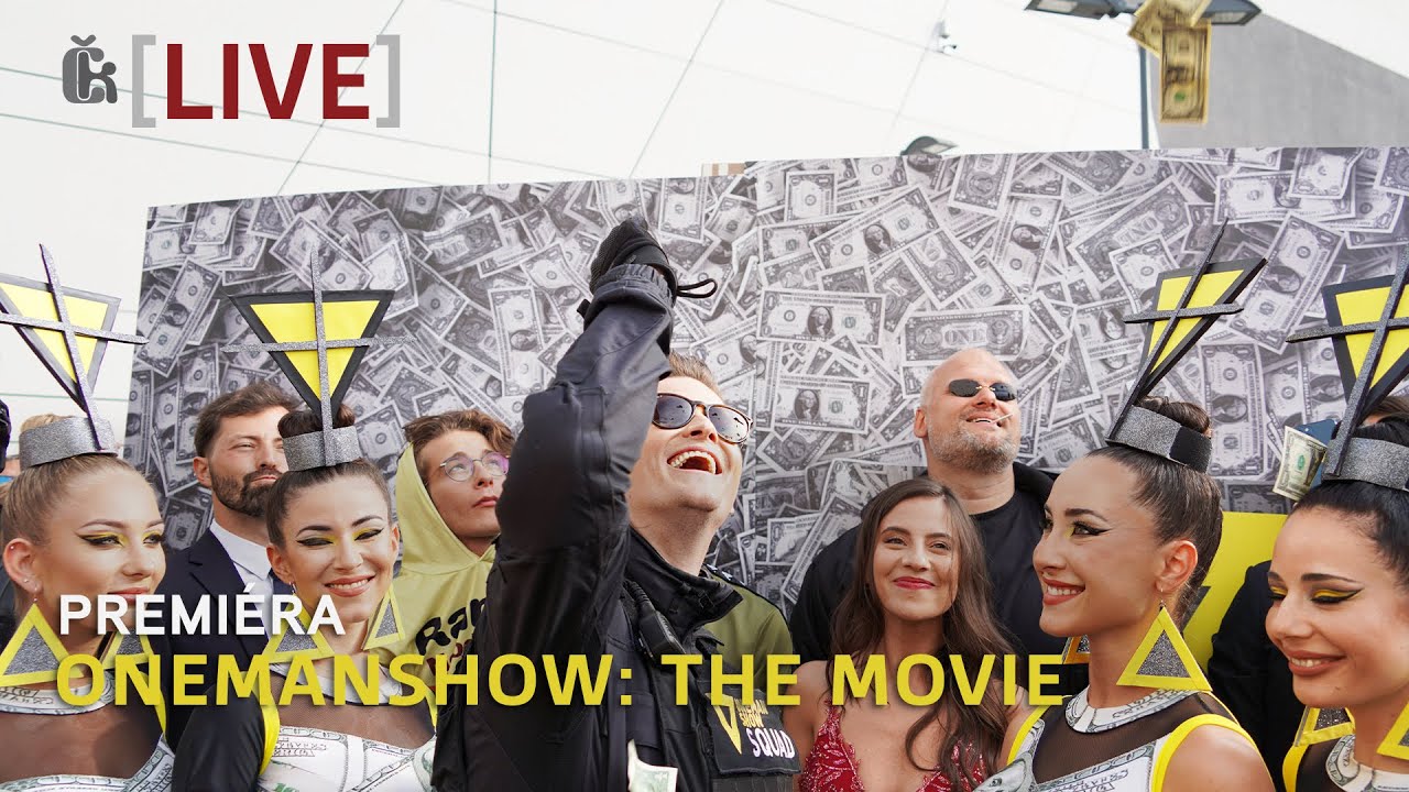 Kazma uvedl svůj film ONEMANSHOW: The Movie a opět rozhazoval dolarovky