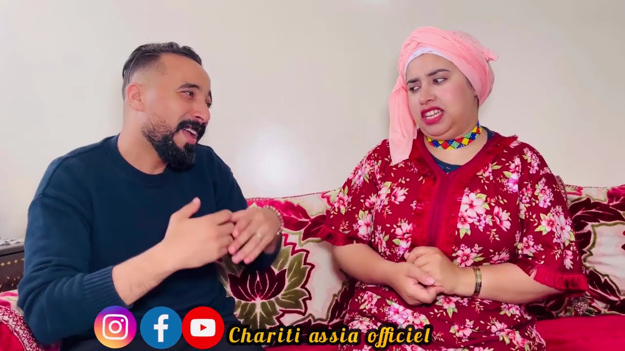 فيلم قصير:تزاوج 4نساء 😱 كل واحدة من قبيلة لكن مني جاب الشلحة او العروبية  😂كانت الصدمة (الضرايرات)
