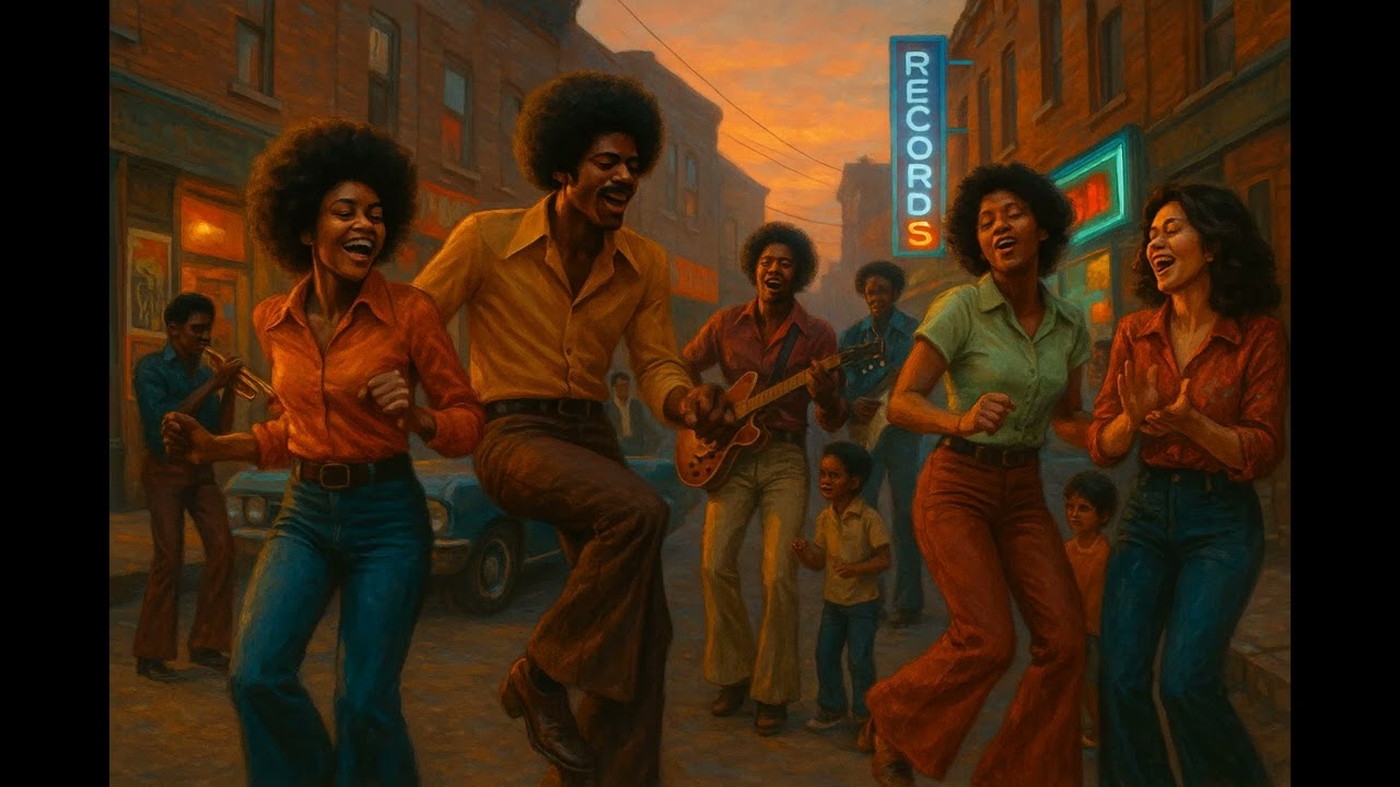 🎵 Funk: Funk Street – 70s Slap Bass & Horn Groove | AI by Acure8